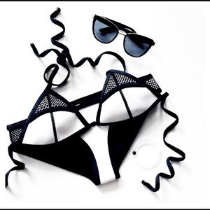 TRIANGL-inspired neoprene bikini